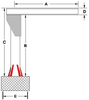 Floor Mounted Jib Crane -- HS3-18-14B