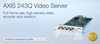 AXIS 243Q Video Server