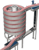 Mass Flow Spiral Conveyor -- 1900-400