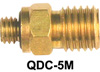 Male - Screw Type -- QDC-3M