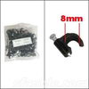 Nail-in RG6 Clip 100pk (8.0mm) -- 2207-SF-04