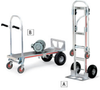 Original MAGLINER Gemini Convertible Aluminum Trucks -- 7167000