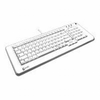 Macally BTKey - Keyboard - wireless - Bluetooth - ice white -- BTKEY