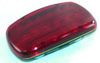 LED Red Strobe Light - 18 LEDS - Battery Powered - Dual Magnetic Base - Continuous or Strobe Output -- SL-M-R