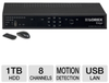 Lorex LH3281001 Video Security DVR - 8 Channels, 1TB HDD, H. -- LH3281001