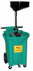 22-Gallon Portable Poly Oil Drain -- JDI-22DCAF