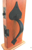 Thumb Latch, Double Sided Heart Style, 11 Inch -- 778154