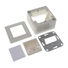 Keystone Faceplates, Frames - 1849-130B20D30002KE-ND - DigiKey
