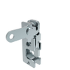 Rotary Push-to-Close Latch, Small Size, Two Stage, Perpendicular Lever, 1/4-20 Thread, Steel, Zinc Plate, Bright chromate - R4-10-41-101-10 - Southco