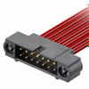 6+6 Pos. Male DIL 24-28 AWG Cable Conn. Kit, 101Lok - M80-5C11205MC - Harwin Plc
