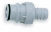 High-Flow Quick-Disconnect Hose Barb Insert; Valved, PS, 5/8 -- GO-31307-47 - Image