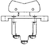 TP Series Rocker Switch, 1 pole, 2 position, Screw terminal, Above Panel Mounting -- 1TP16-8 - Image