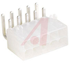 RT ANGLE HEADER TIN PLATE W/PCB MOUNT PEG;94V-2;10 CIRCT - 70190658 - Allied Electronics, Inc.