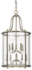 Foyer/Hall Lanterns-Glass w/Frame - 5563 - Light Center (The)