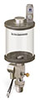 Levelux Clear View Single Feed Electro Lubricator, 1 pt Acrylic Reservoir, 1/2” Male NPT, 120V/60Hz - B5175-016AB12064W - Oil-Rite Corp.