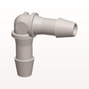 Elbow Connector, Barbed, Natural - HE6 - Qosina Corp.