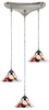 1477/3CRW Mini Pendants-3 Light Cluster - 423219 - Capital Lighting, Inc.