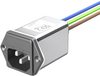 Filtered Iec Mod W/ Fuse, C14, 2A, Wire; Connector Type Schaffner - 25AK8254 - Newark, An Avnet Company