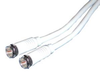 100' F Coax Cable, White -- 72-041