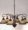 12271 Mid. Chandeliers-Glass Down - 470174 - Capital Lighting, Inc.