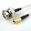 BNC Male to SMB Plug Cable RG-316 Coax in 6 Inch and RoHS - FMC0816315LF-06 - Fairview Microwave Inc.