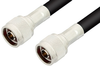N Male to N Male Cable 60 Inch Length Using RG213 Coax, RoHS - PE3496LF-60 - Pasternack