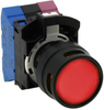 Pb Switch, Spst-No, 10A, 110Vac, Panel; Product Range Idec - 24AJ5401 - Newark, An Avnet Company