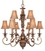 1559-477 9 Light Chandelier - 1559-477 - Minka Group