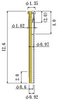 Small Size Socket Pin - NSP126-GG - JC Cherry, Inc.