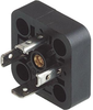 Rectangular Conn, Plug, 3+Pe, Solder; No. Of Contacts Hirschmann - 11X7748 - Newark, An Avnet Company
