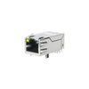 Modular/Ethernet Connector (RJ45) Jacks With Magnetics - 5843-HFJT1-E10G06C3-L21RL-ND - DigiKey