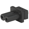 IEC Appliance Outlet D, insert Mounting, Solder Terminal -- 5086 - Image