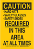 Personal Protection Sign - 124228 - Brady Corporation