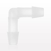 Elbow Connector, Barbed, Natural - 11821 - Qosina Corp.