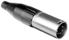 Connector, Xlr, Plug, 5Pos, Cable; No. Of Contacts Amphenol - 23AC1133 - Newark, An Avnet Company