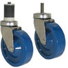Stainless Steel Stem Caster - Polyurethane Wheel - Model 3 - SS-3AP3X - Caster City, Inc.
