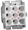 Connector, Soft Shell; Universal MATE-N-LOK; 9; Receptacle (Cap); Nylon; 19 A - 70083502 - Allied Electronics, Inc.