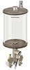 Levelux Clear View Multiple Feed Electro Lubricator, 1/2 gal Acrylic Reservoir, 2 Feeds, 1/8