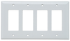 Decorator Openings, Four Gang, White -- SPJ264W - Image