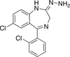 7-Chloro-5-(2-chlorophenyl)-2-hydrazinyl-3H-1,4-benzodiaze.. - 22084 - Medical Isotopes, Inc.