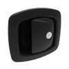 Push-to-Close-Latch, CH 751 Key , Paddle - Front, Cable/Rod, Multi-Point, Yes, Zinc Alloy, Powder Coat -- R3-22-340-50 - Image