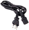 6ft Brazil 3 pin Plug to C13 power cord -- P-0412-06B - Image