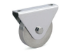 HEAVY DUTY STAINLESS STEEL ROLLER WITH BRACKET (FLAT-SHAPE) - JS375-50F - JS375-50F - Sugatsune America, Inc.
