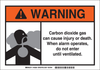 Brady B-302 Polyester Rectangle White Chemical, Biohazard, Hazardous & Flammable Material Sign - 10 in Width x 7 in Height - Laminated - 106024 - 662820-65798 - R. S. Hughes Company, Inc.