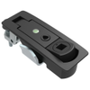 Compression Latch, Lever Latch, Tool Locking, Raiway Standard, 1-8mm Panel, 1-18mm Grip, Sealed, Zinc Alloy, Powder Coat, Black - C2-A42-145-3 - Southco