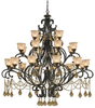 Large Chandeliers-Glass Shade - 99659 - Light Center (The)