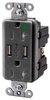 Combination Switch/Receptacle - USB8300A5GY - Hubbell Incorporated