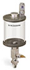 Levelux Clear View Single Feed Manual Lubricator, 1 pt Acrylic Reservoir, 1/4” Male NPT - B5176-016AB2W - Oil-Rite Corp.