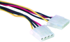 Computer Cable, Power Splitter, 12In; Connector Type A Gc Electronics - 83F7055 - Newark, An Avnet Company