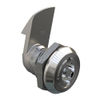 Quarter-Turn Cam Latch, 5 mm Double Bitted Recess, 23mm  Grip, Sealed, Zinc Alloy, Chrome Plated, Bright - E5-6-072-520 - Southco